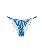 Braguita de bikini Malibu Classic con estampado azul y verde
