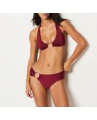 Sujetador triangular Sables Bordeaux sin aros y sin carcasa