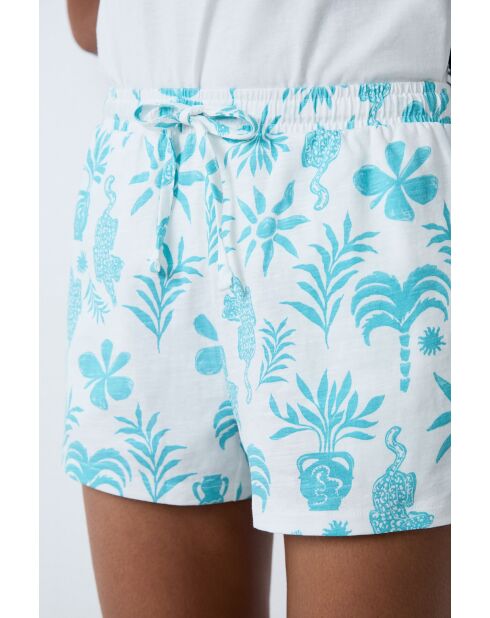 Pantalones cortos Emira turquesa