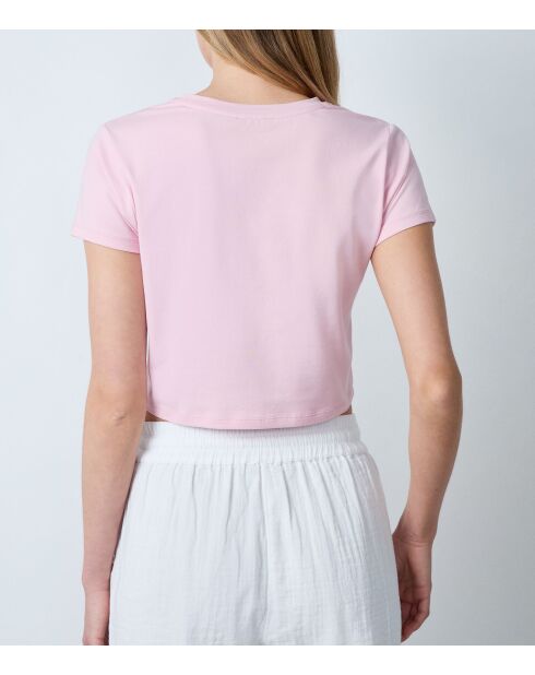 T-shirt Gargi rosa cipria