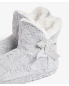 Noemie hellgraue Stiefel