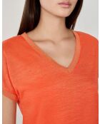 Orangefarbenes Jules T-Shirt