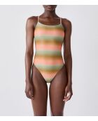 Costume da bagno monopezzo con ferretto rimovibile Geode multicolor