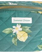 Groene buidelzak met bananenspar