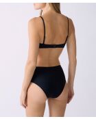 Klassischer BH aus Samt mit Bügel ohne Schale