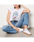 Ecru T-shirt Pivania