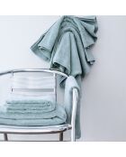 Essential Badetuch aus gekämmter Bio-Baumwolle, einfarbig, Islandblau - 60x100 cm