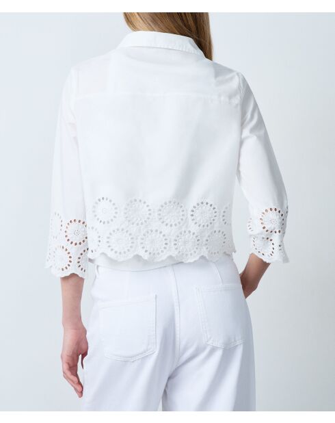 Chemise Victorine brod écru