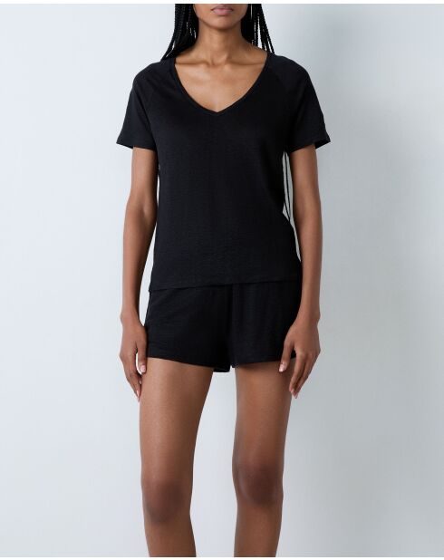 Josie schwarzes T-Shirt