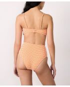 Bandeau-bh zonder beugel en met dunne schelp Nova oranje