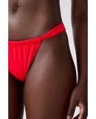 Braguitas de bikini brasileñas rojas High Leg Luarca
