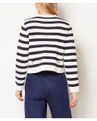 Eda vest in gebroken wit