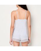 Hemelsblauw hemd van Albane