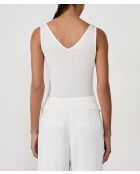 Ecru tanktop Warm Light Lace