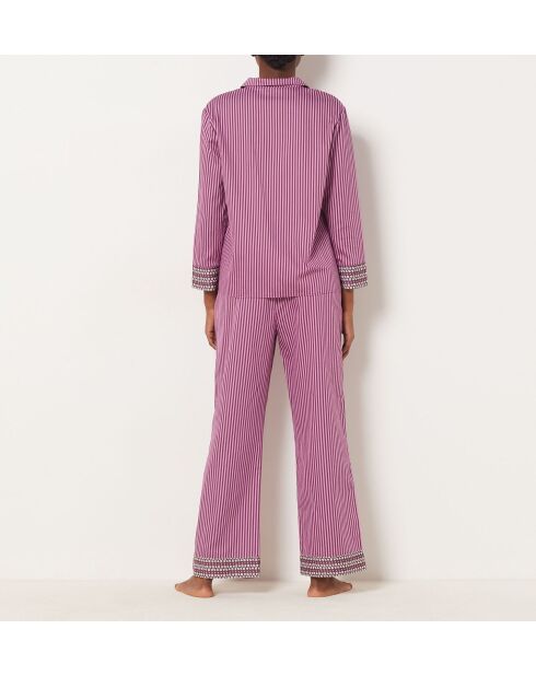 Paars Florish overhemd