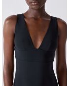 Bañador negro de 1 pieza Première sin marco sin carcasa