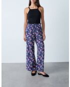 Pantaloni Vilma con stampa floreale multicolor