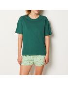 Carolle tannengrünes T-Shirt