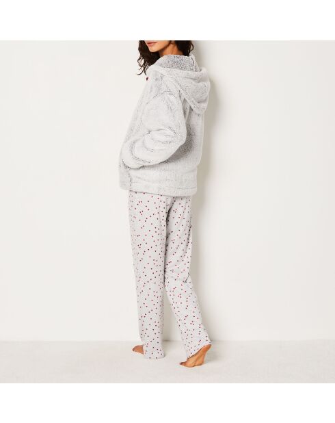 Dreiteiliger Schlafanzug Germin Grey