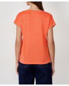 Orangefarbenes Jules T-Shirt