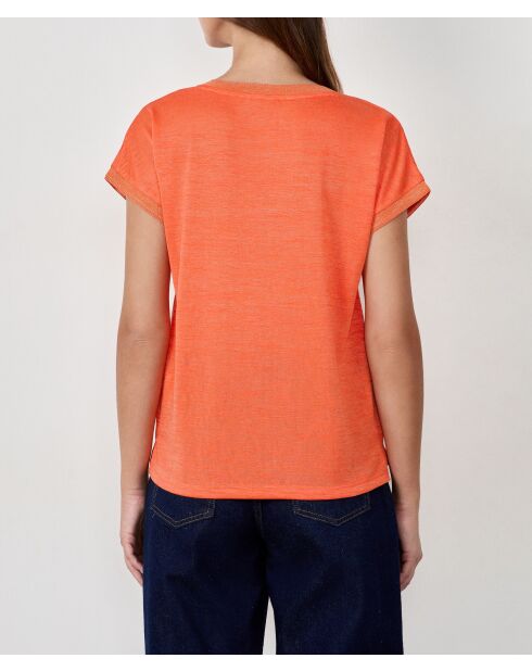 Orangefarbenes Jules T-Shirt