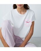 Roze T-shirt van Pichou