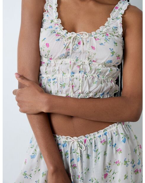 Prati top met bloemenprint