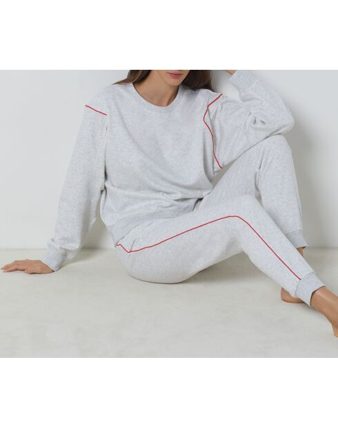 Sweatshirt Swen gris