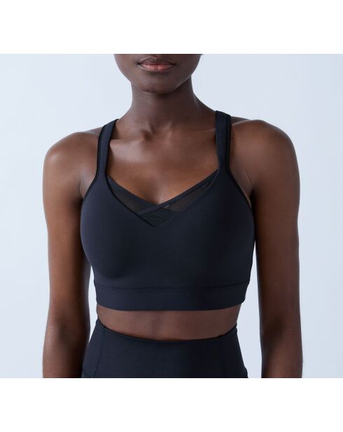 Sujetador negro con aros Moove