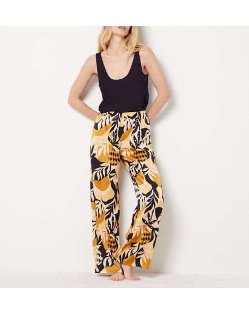 Bendjy-broek met gele print