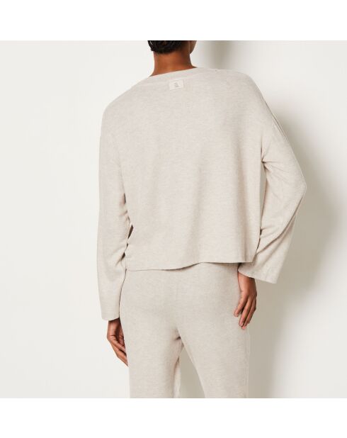 Sudadera Lisanne taupe