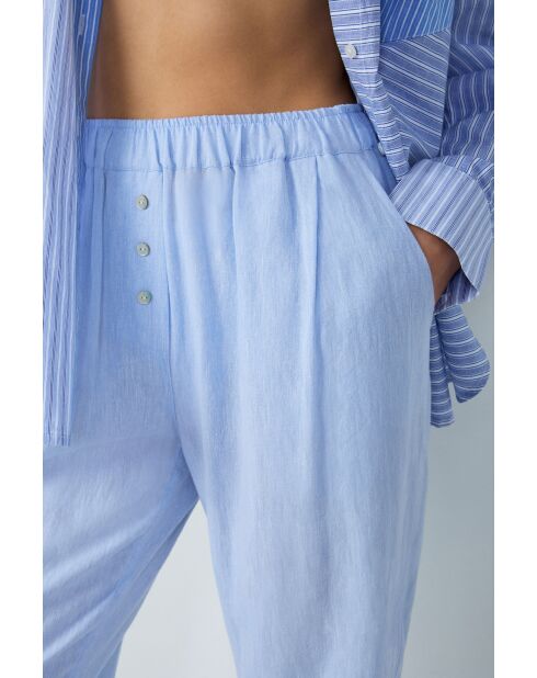 Pantalon Isame bleu