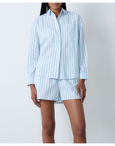 Chemise Edene bleue