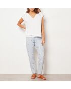 Blaue Brod-Hose Divina
