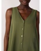 Adria b SPE kaki olijfkleurige jumpsuit