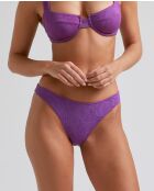 Paars klassiek bikinibroekje