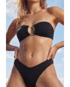 Nouba schwarzer Stirnband-BH ohne Bügel und ohne Schale