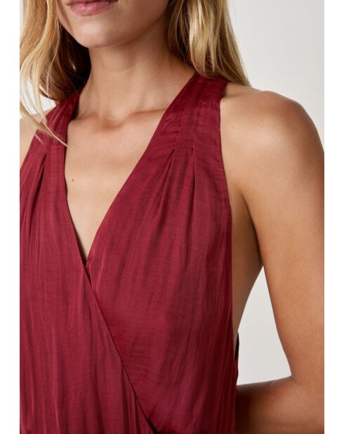 Gara jumpsuit uit één stuk in terracotta