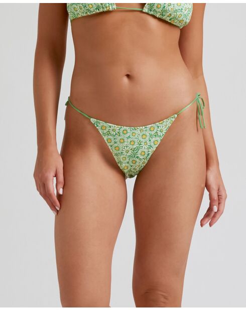 Lupita Fleuri Krawattenhöschen mit grünem Hintergrund