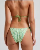 Lupita Fleuri Krawattenhöschen mit grünem Hintergrund