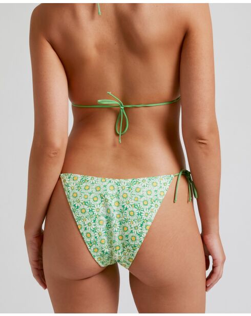 Lupita Fleuri Krawattenhöschen mit grünem Hintergrund