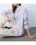 Fliederfarbenes Hemd Eleanor Ray