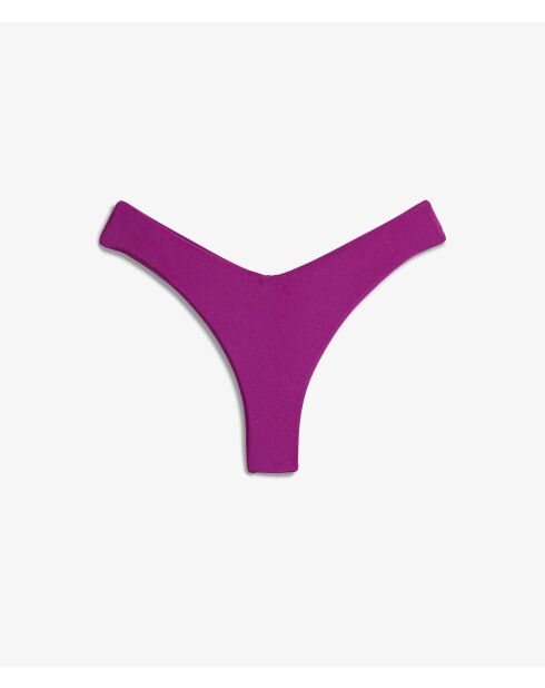 Roja Cassis brasilianische Bikinihose mit hohem Beinausschnitt