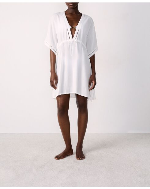 Tunique manche courte Amira b blanc