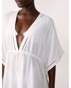 Tunique manche courte Amira b blanc