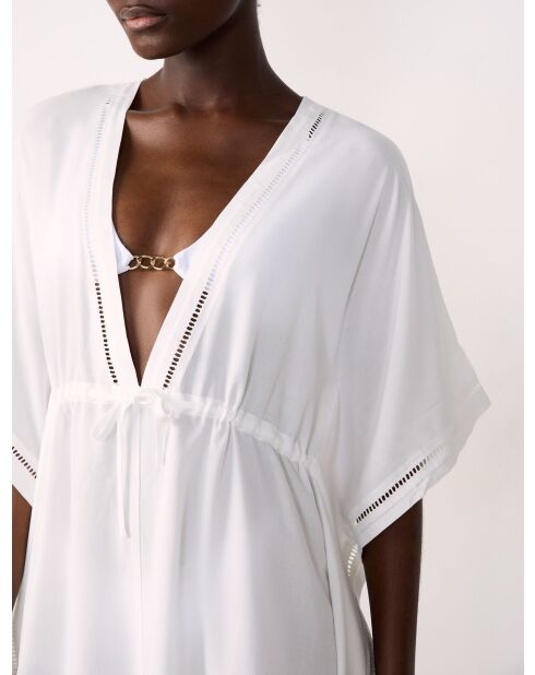 Tunique manche courte Amira b blanc