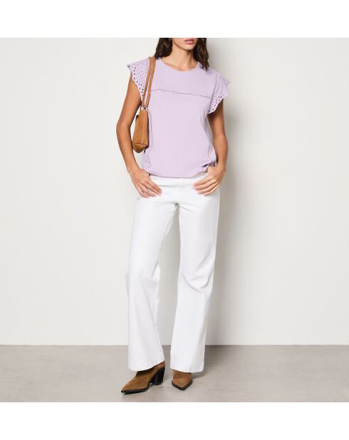 Hellviolettes Faina T-Shirt