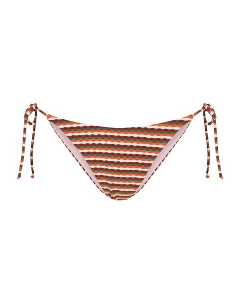 Valley Klassische Bikinihose mit mehrfarbiger Schleife
