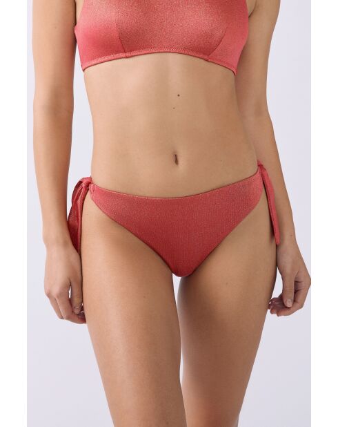 Nouette Blanes terracotta braziliaans bikinibroekje