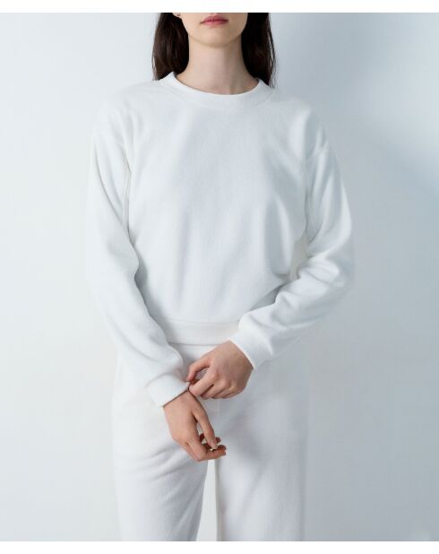 Sweatshirt Loann écru